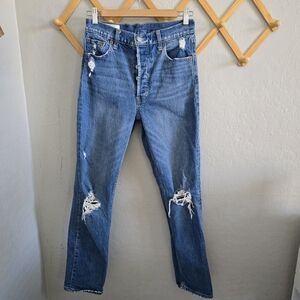 Gap Cheeky Straight High Rise Jeans Size 4 Tall